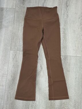 lululemon athletica Chocolate Brown Flare Leggings